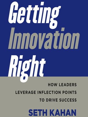 cover image of Getting Innovation Right